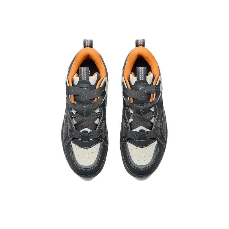 XTEP Master Of The Beast Anti Slip And Wear Resistant Support Low Top Skateboard Shoes Men's Black-2