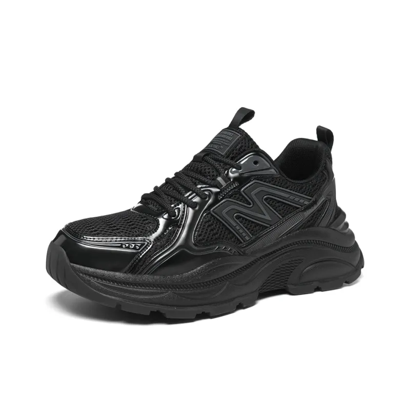 AOKANG Cushioned Wear-Resistant Slip-Resistant Low-Top Chunky Sneakers Men's Shopping Bag-1