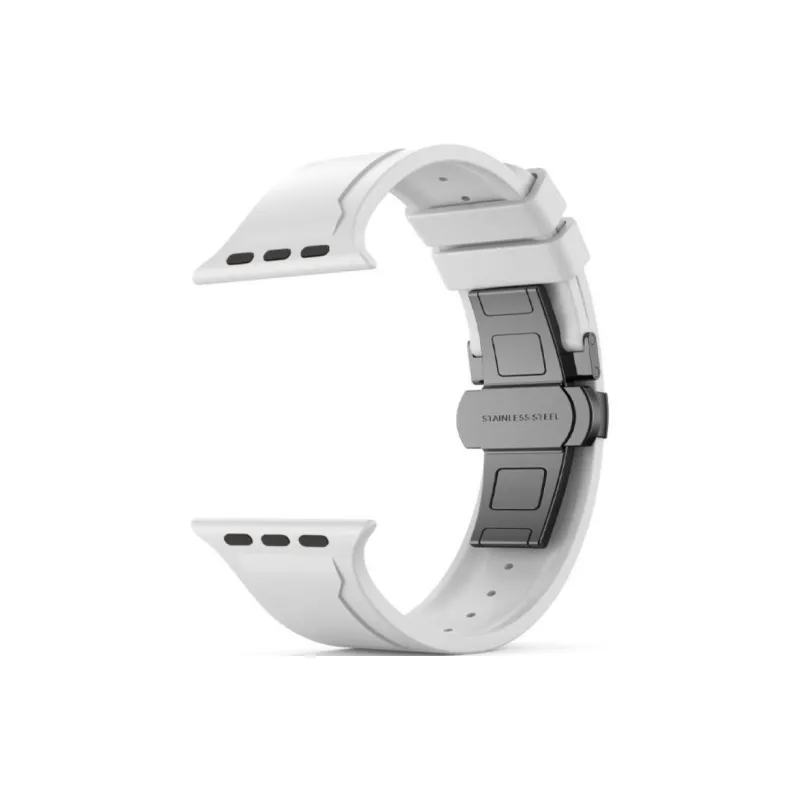 MSSM Watch Band Apple Compatibility Fluoroelastomer Material-2