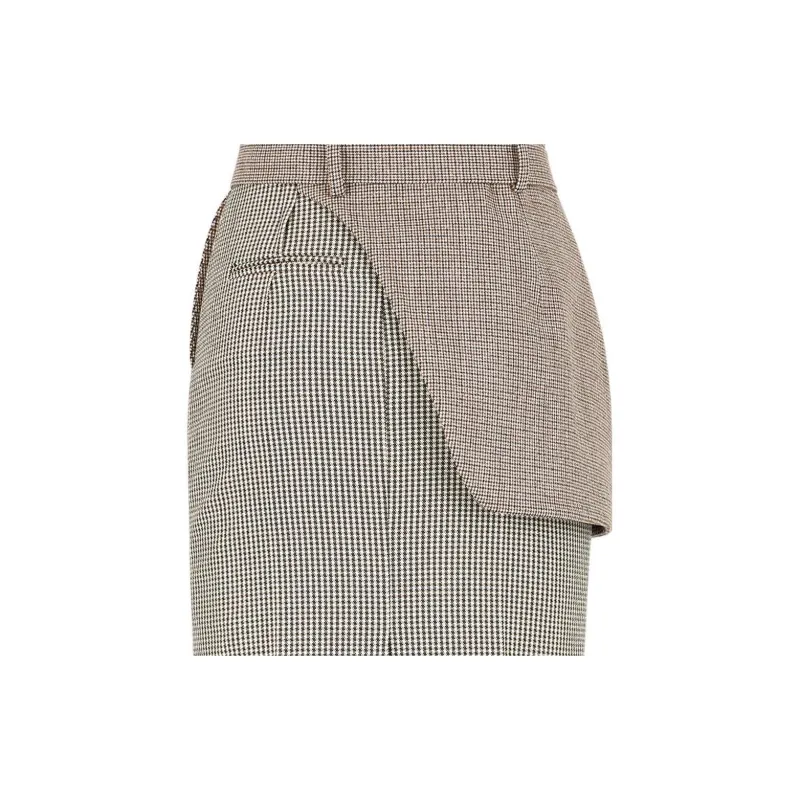 FENDI Casual Long Skirts Women's Beige-5