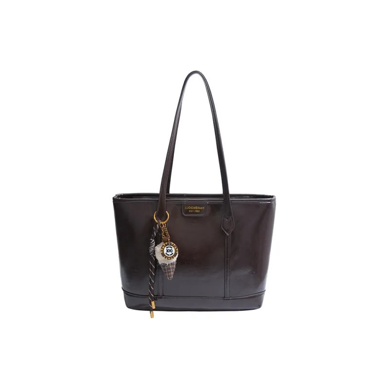 BAODIDAISHU PU Tote Bag Shopping Bag Shoulder Bags Women's Khaki Black/Red/Coffee-19