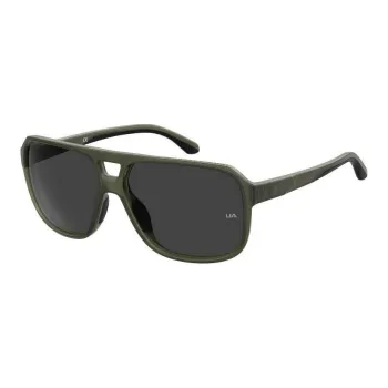 Under Armour Eco Composite Polyester Aviator Sunglasses Men's Dark Green