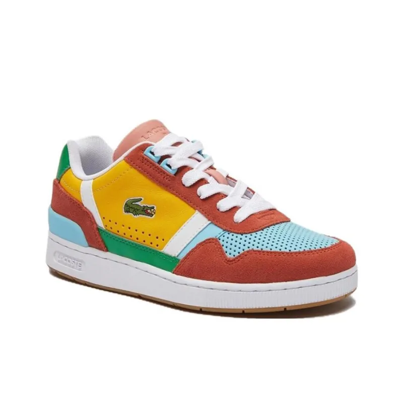 LACOSTE Low Top Skateboard Shoes Women's Multicolor-1