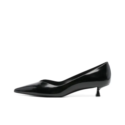 Stuart Weitzman/SW Eva Spool Heel High Heels 3.5cm Women's Black