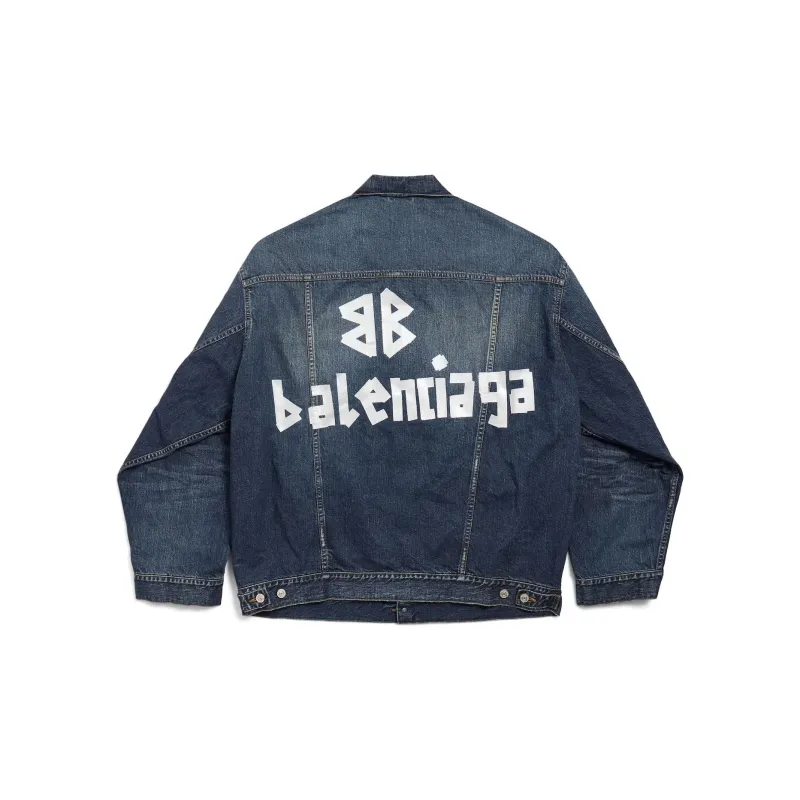 Balenciaga Tape Type Oversized Jacket-1