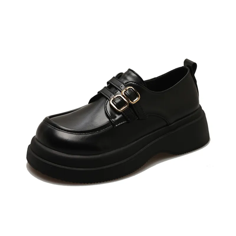 EEueeczs Loafers Women's Black/Brown-0