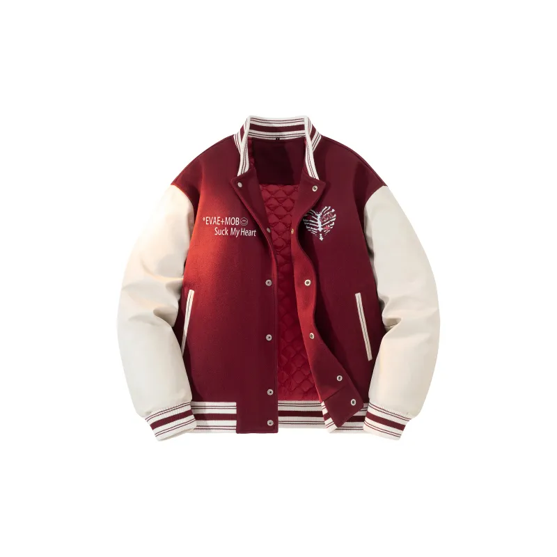 *EVAE+MOB Baseball Jacket Unisex-2
