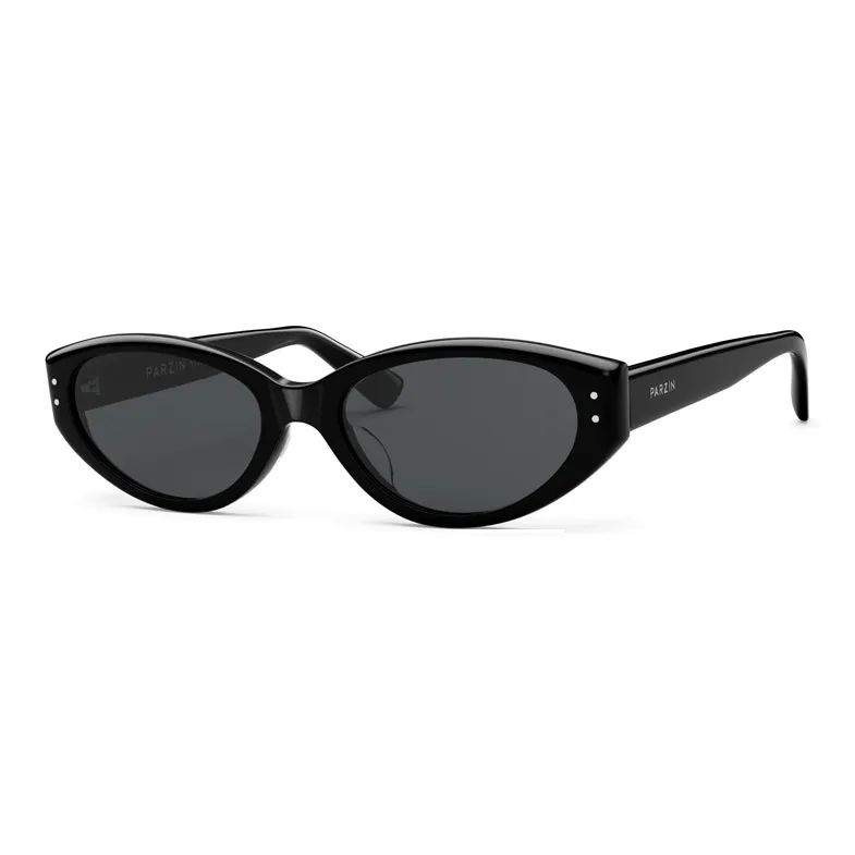 PARZIN Plate Frame Cat Eye Sunglasses Unisex-8