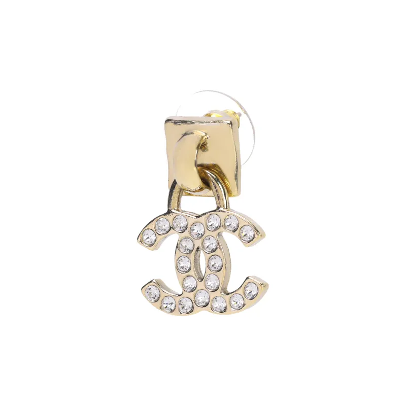 CHANEL Earrings Women's Gold-1