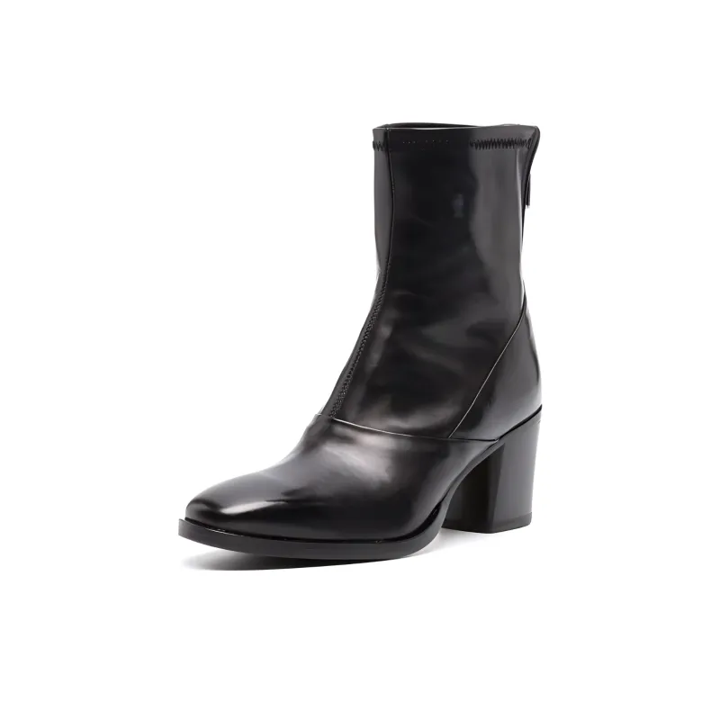 Alberto Fasciani Ursula 70mm Leather Ankle Boots-1