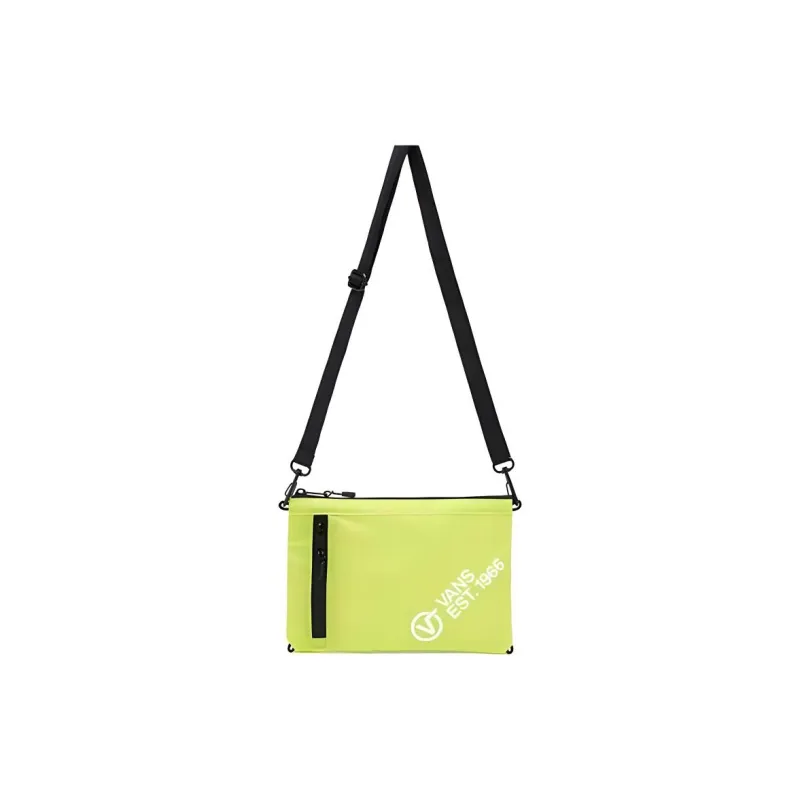 Vans Polyester Crossbody Bag Shoulder Bag Regular Unisex Neon Green-3