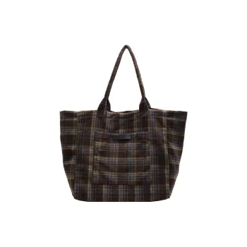Yalu Fabric One Shoulder Handbags Regular Women's Gray/Burgundy/Coffee