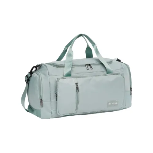 Tonlion Oxford Travel Bag 37L Unisex Green/Beige