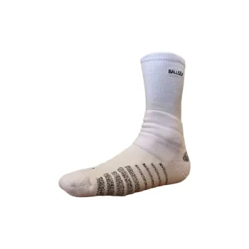 UZPO Basketball Socks Men's 1 Pack White