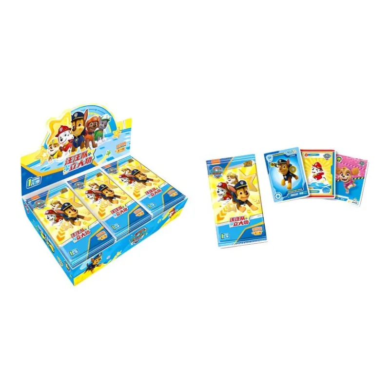 PAW PATROL Team Bag First Edition Figure Print Character Collection IP/Anime Cards 1 Box 36 Pack-2