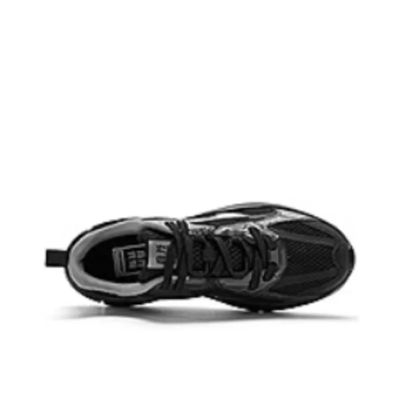 QIAODAN Mountains And Seas II Cushioning, Wear Resistant Low Top Casual Shoes Men's Black-3