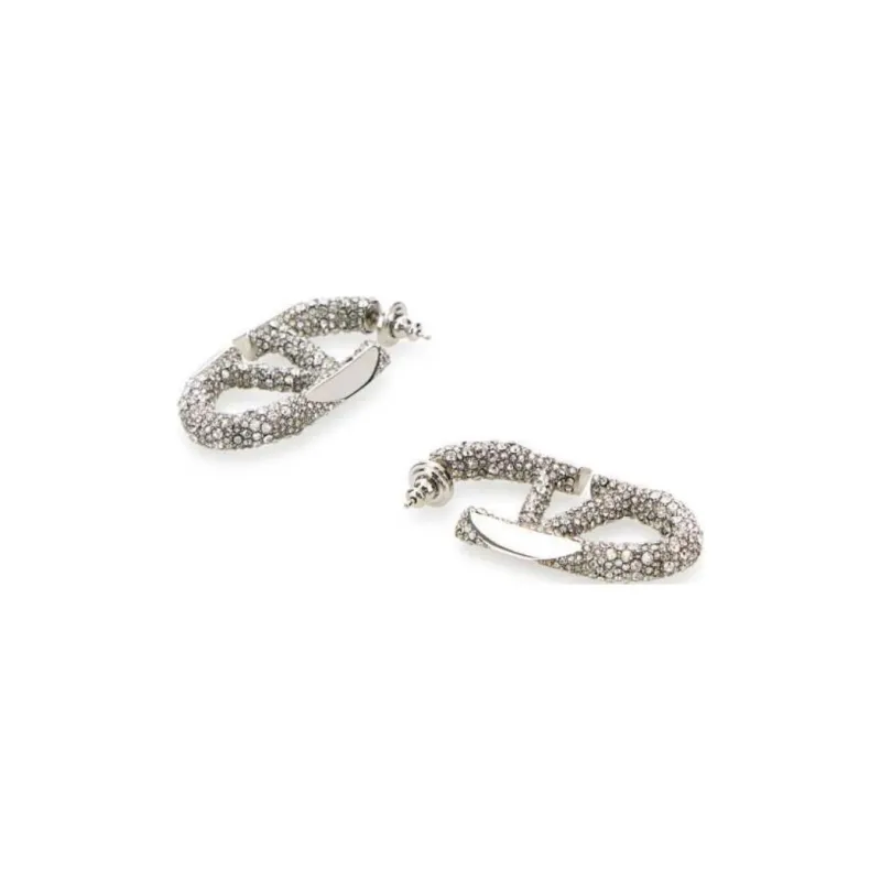 Valentino - Stud Earrings Women's Silver-0