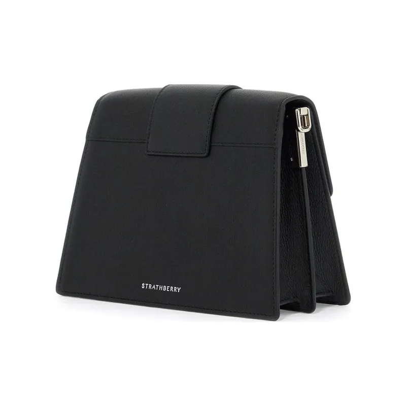 Strathberry Calfskin Shoulder Bag Women's Black-2