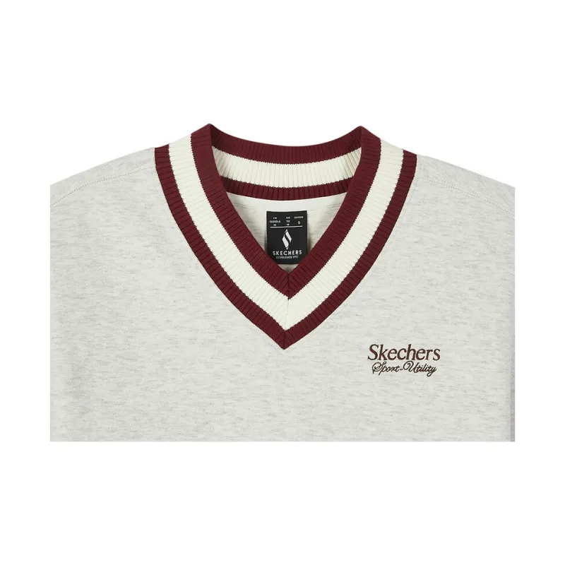 Skechers Sports Alliance Series Sweatshirt Women's Light Heather Gray-3