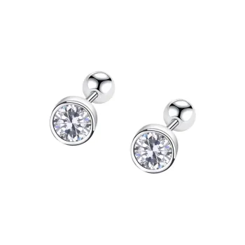 AIDO STUDIO 999 Fine Silver Stud Earrings Women's