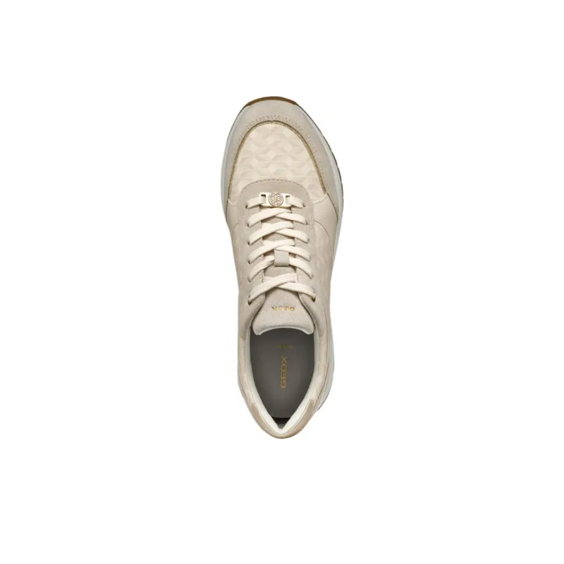 GEOX Desya Low Top Casual Shoes Women's Light Beige-6