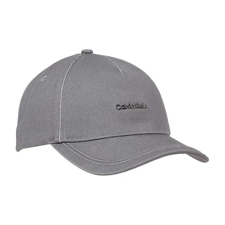 CALVIN KLEIN Cotton Baseball Caps Men's Gray-1