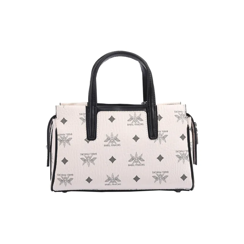 MISS GAIL Artificial Leather One Shoulder Handbag Crossbody Bag Regular Women's Black And White/Beige And Yellow/Pink-17