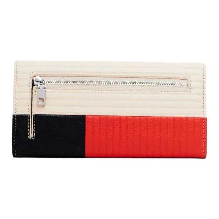Desigual Polyurethane Wallet Small Size Women's Black & Multicolor-2