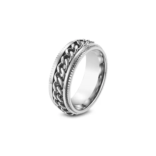 RboySe Titanium Steel Rings Unisex