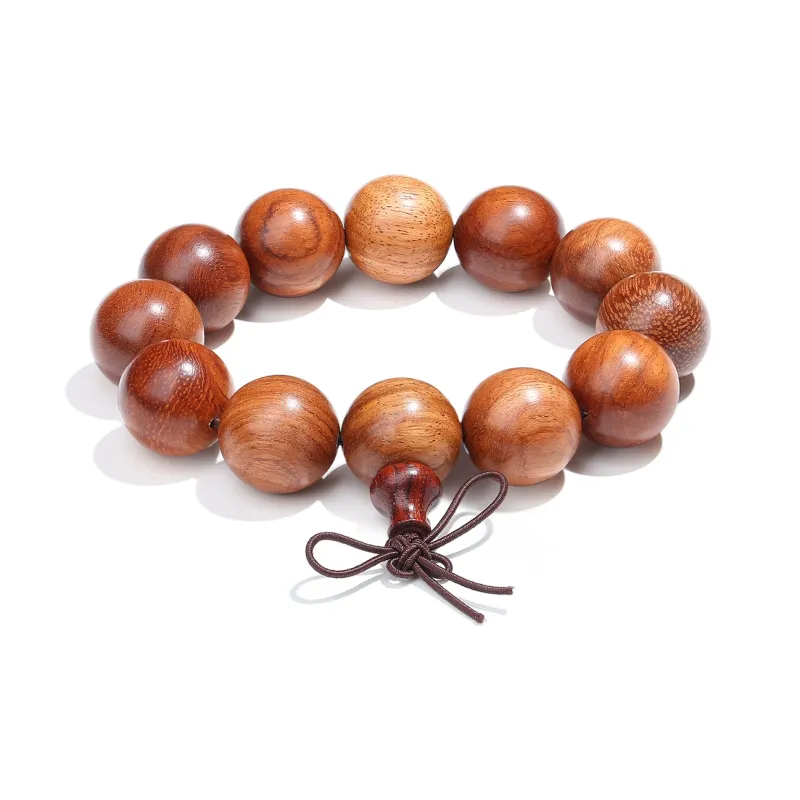 PUTUOSHANWENCHUANG Padauk Bracelets Unisex-0