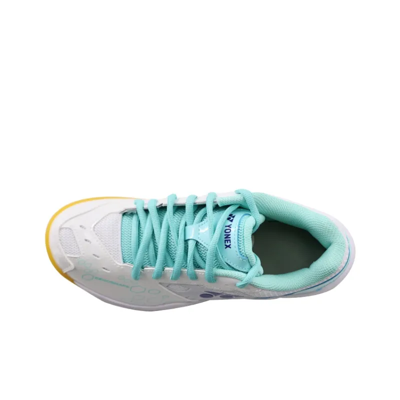 YONEX Cushioning Anti Slip And Wear Resistant Coverage Low Top Badminton Shoes Unisex White-2