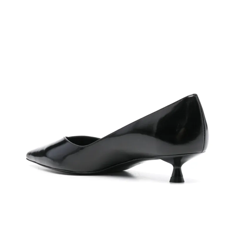 Stuart Weitzman/SW Eva Spool Heel High Heels 3.5cm Women's Black-4