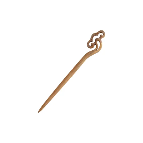 CHIMERA Green Sandalwood Wood Hairpin And Comb Set Headpiece Women's