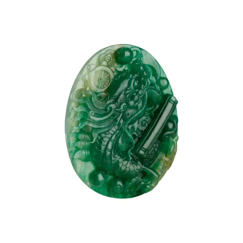 Jade Said Dushan Jade Pendants Men's