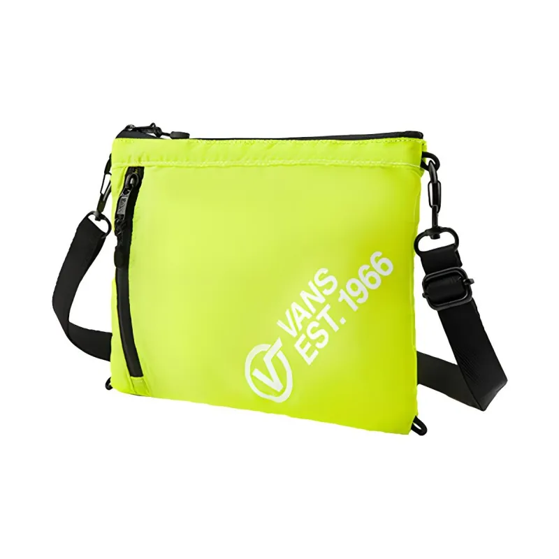 Vans Polyester Crossbody Bag Shoulder Bag Regular Unisex Neon Green-1