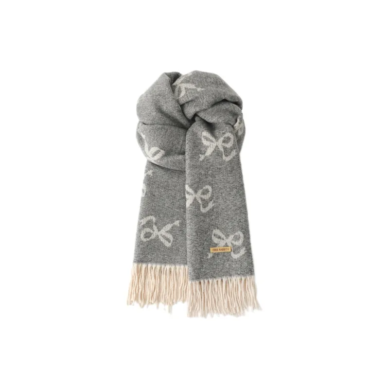 FREE RABBITⅡ Fall And Winter Mood Enhancing Warm Versatile Shawl Scarf Unisex-2