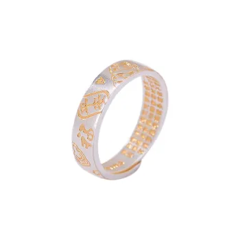 MIAOYINGE 999 Fine Silver Rings Women's