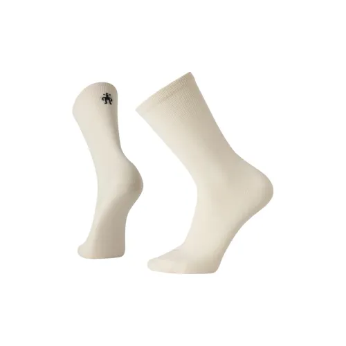 SMARTWOOL Mid-Calf Socks Unisex 1 Pack Ecru
