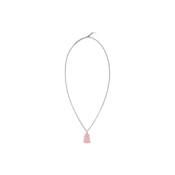 GUCCI 925 Sterling Silver Necklaces Women's