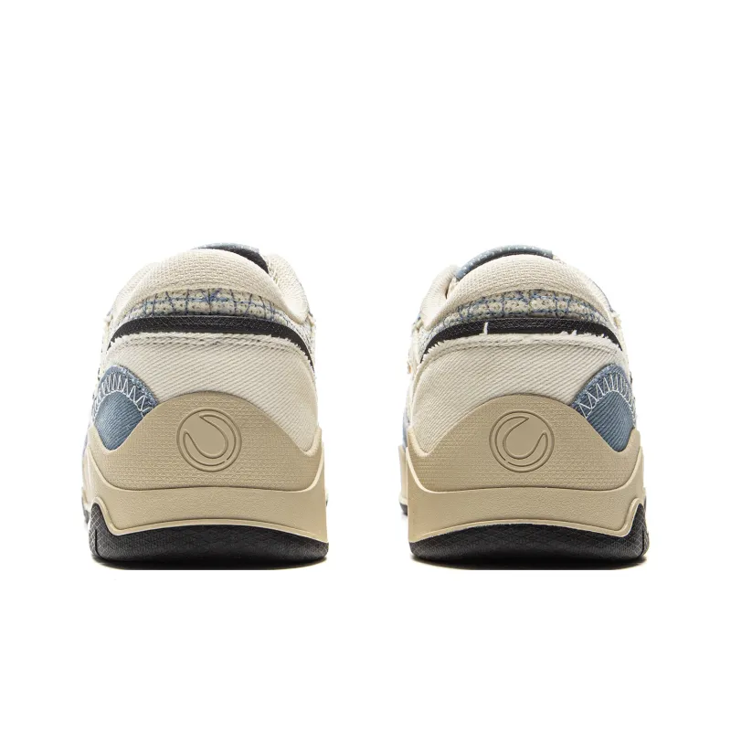 LINING Moon White 3 Skateboard Shoes Men Low Top Blue With White Lettering-5