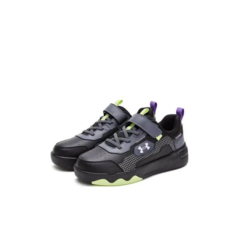 Under Armour Cushioning Low Top Kids Lifestyle Shoes Black Kids'-2