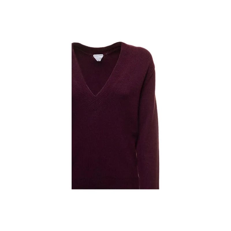 Bottega Veneta V Neck Long Sleeved Jumper-4