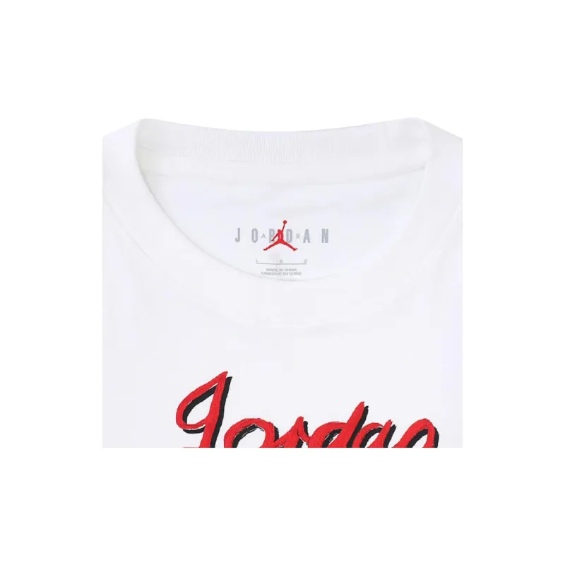 Jordan T Shirts Men White-4