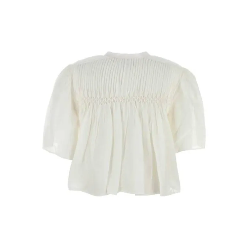 ISABEL MARANT ETOILE Destiny Embroidered Detailed Blouse-1