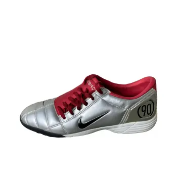 Nike Total 90 IIl Anti Slip Wear Resistant Soccer Shoes Men's Silver