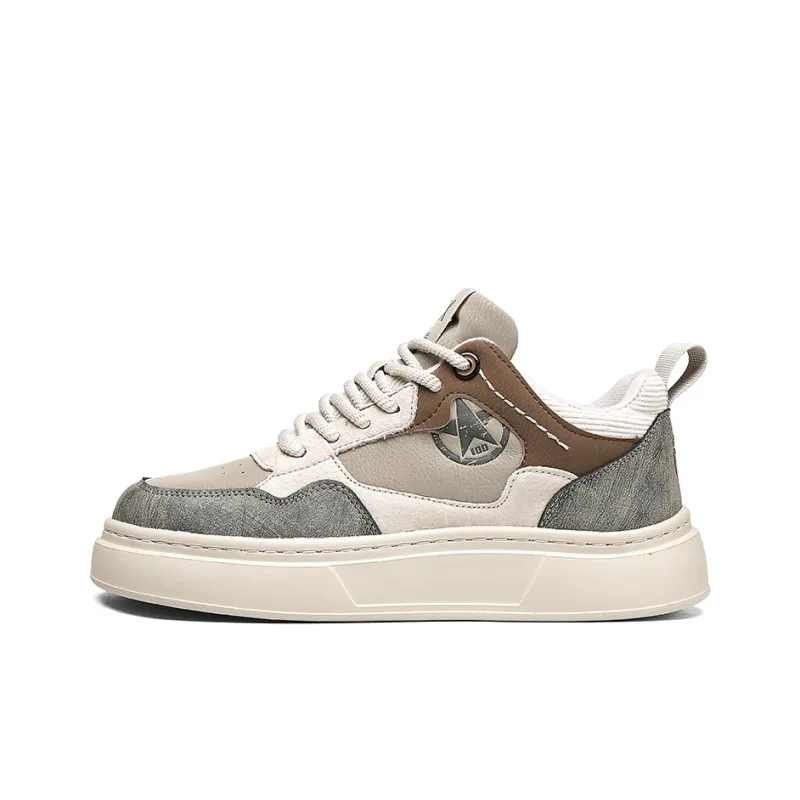 CEDAR HAN Coverage Slip Resistant Lightweight Low Top Skateboard Shoes Men's-5