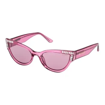 GUESS Acetate Cat Eye Sunglasses Women's Purple