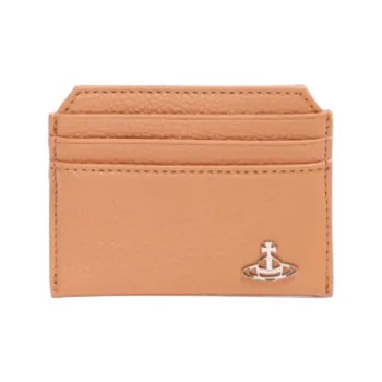 Vivienne Westwood Polyurethane Card Holder Women's Orange
