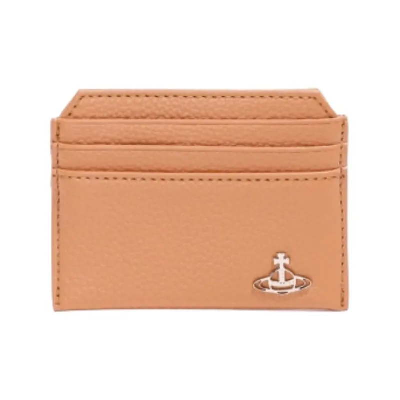 Vivienne Westwood Polyurethane Card Holder Women's Orange-0