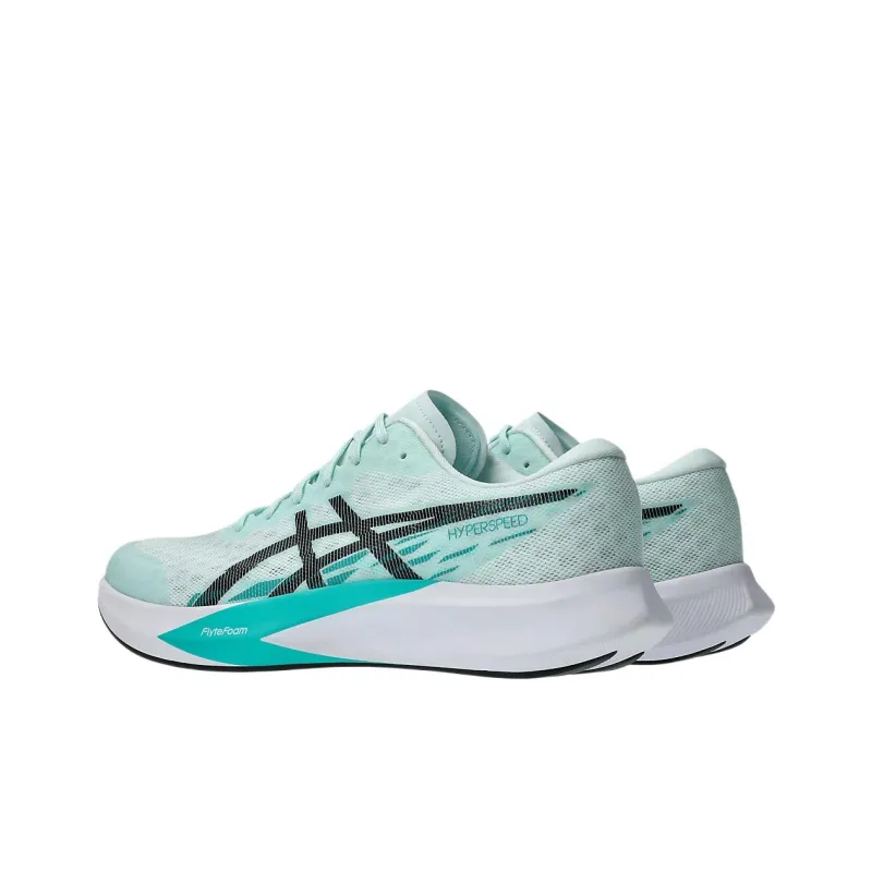 Asics HYPER SPEED 4 Wear resistant And Lightweight Low Top Running Shoes Men's Blue Loose Fit-3